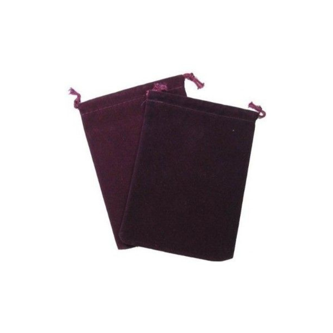 Chessex Dice Bag Suedecloth (L) Purple 5" x 7 1/2 (CHX 02397)