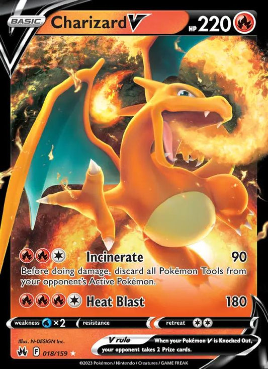 Image of Charizard V Crown Zenith (CRZ) #018