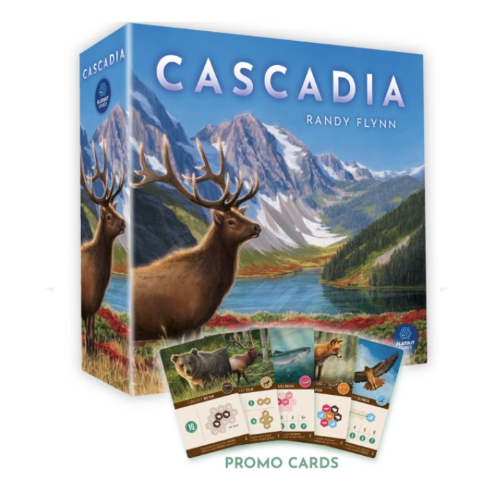 Cascadia - Kickstarter Edition promo cards