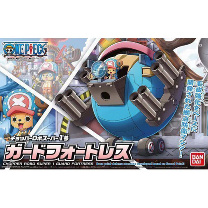 Bandai One Piece Chopper Robo Super 1 Guard Fortress model kit 15cm with 2 Tony Tony Chopper figures forms King Brain head - Hobby Collectors Australia