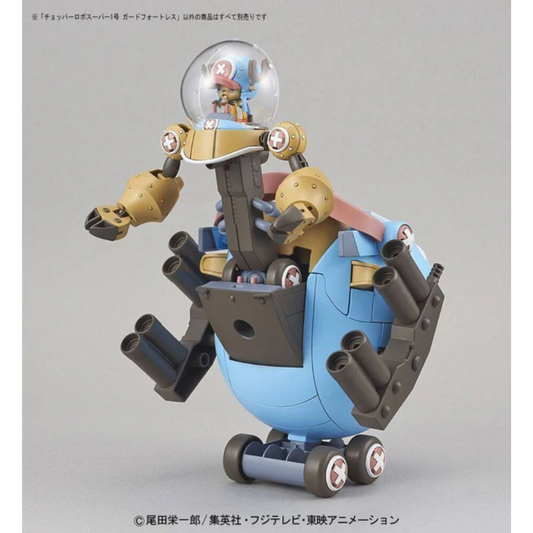 Bandai One Piece: Chopper Robo Super 1 — Guard Fortress | Model Kit | Forms King Brain Head
