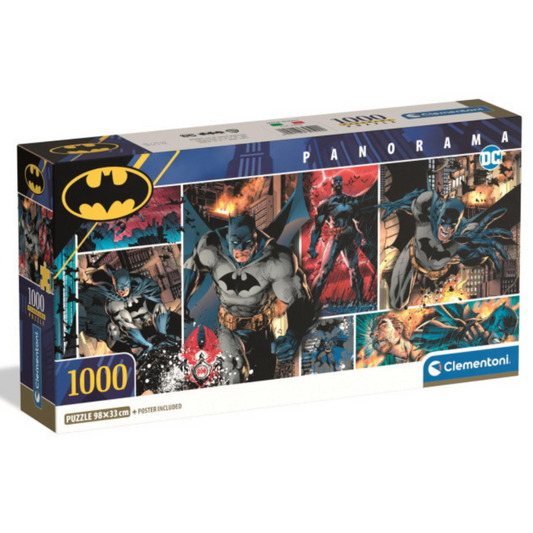 Clementoni Batman Panorama Puzzle 1,000 Pieces (39574) box front