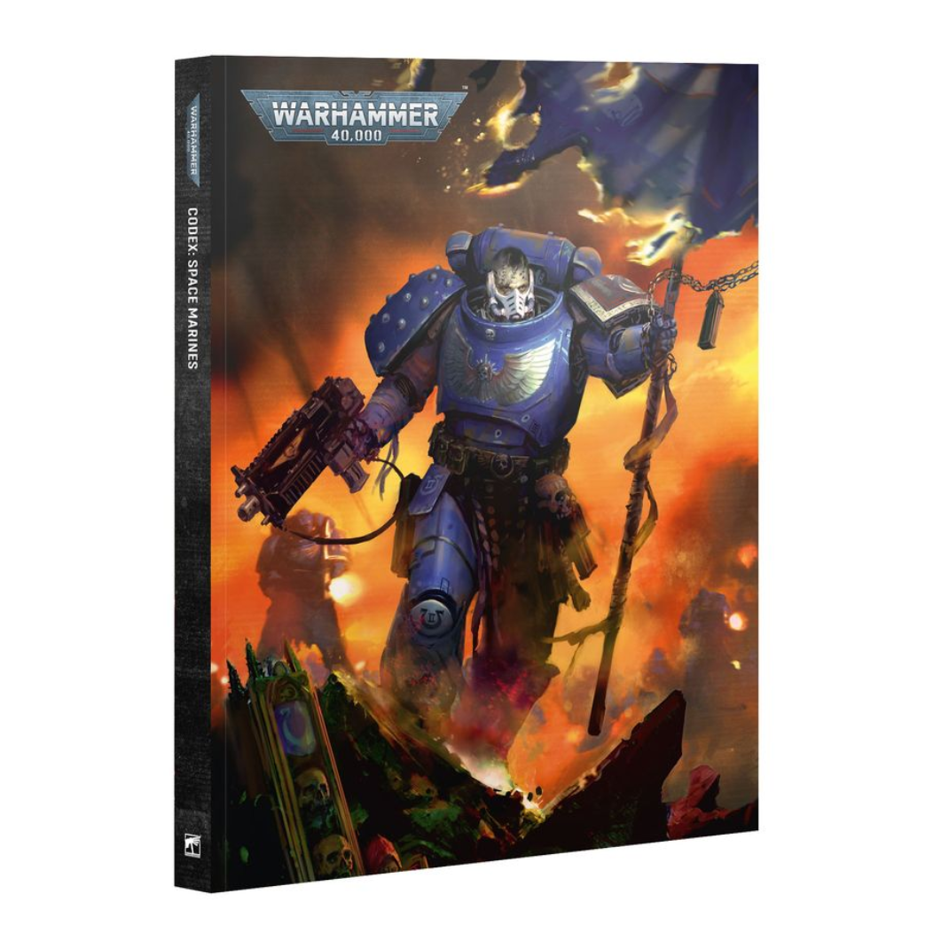 Warhammer 40000 Codex Space Marines rulebook cover