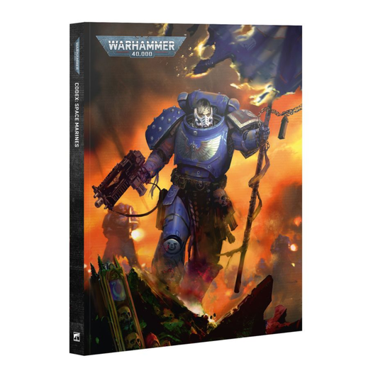 Warhammer 40000 Codex Space Marines rulebook cover