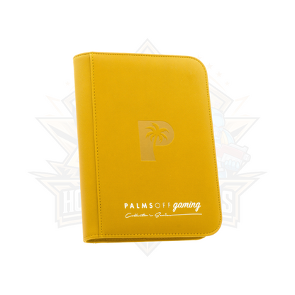 Collector's Series 4 Pocket Zip Trading Card Binder - YELLOW