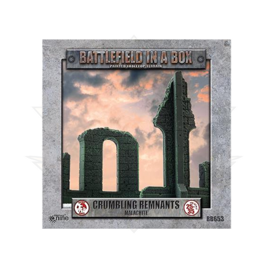 Battlefield in a Box: Gothic Battlefields: Crumbling Remnants - Malachite (x2)