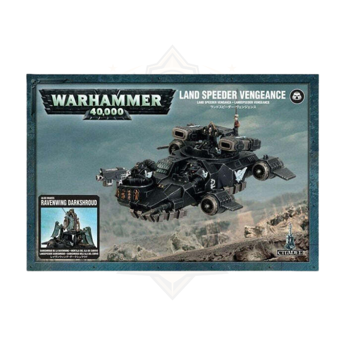 Dark Angels: Land Speeder Vengeance / Ravenwing Darkshroud