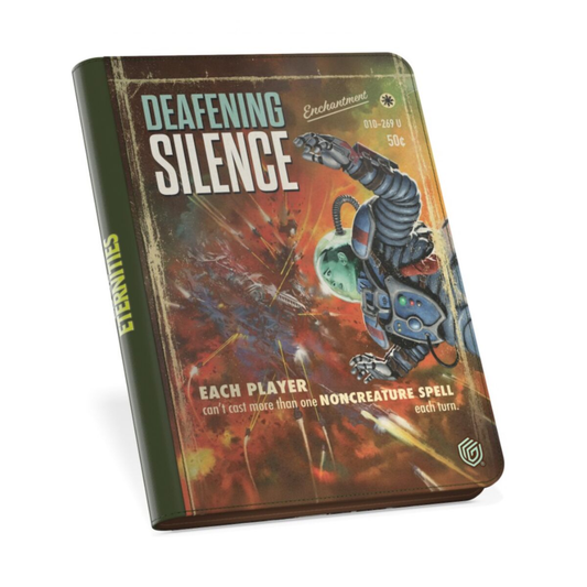 Ultimate Guard Zipfolio 360 XenoSkin MTG Edge of Eternities Deafening Silence 18-pocket zipper binder 360 cards - Hobby Collectors Australia