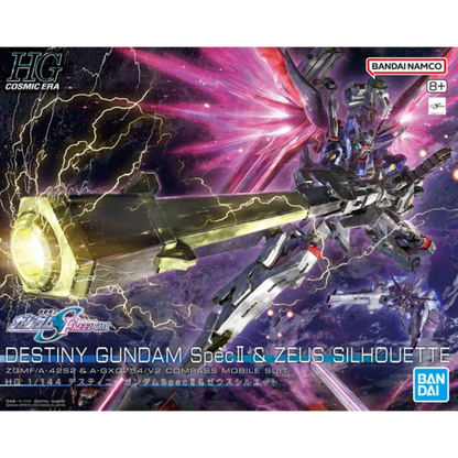 Bandai HG Destiny Gundam Spec II & Zeus Silhouette | Hobby Collectors Australia
