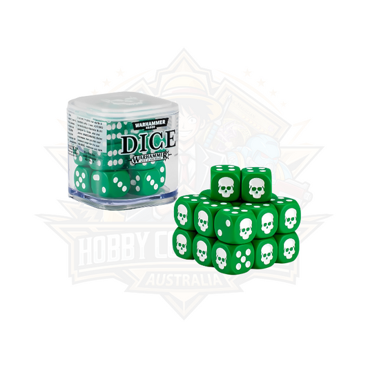 Warhammer Dice Cube Set (Green)