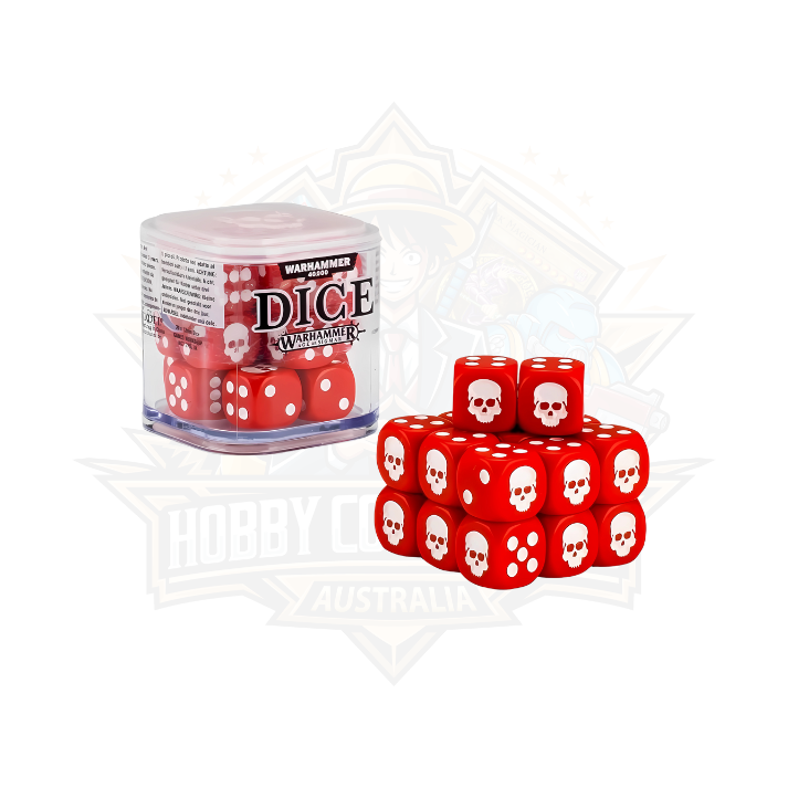 Warhammer Dice Cube Set (Red)