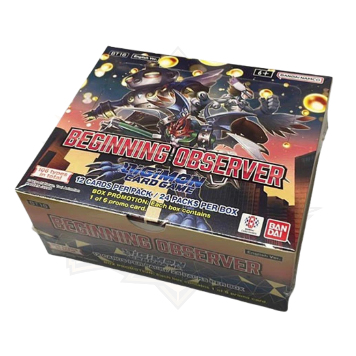 Digimon Card Game: Booster Display – Beginning Observer [BT16]