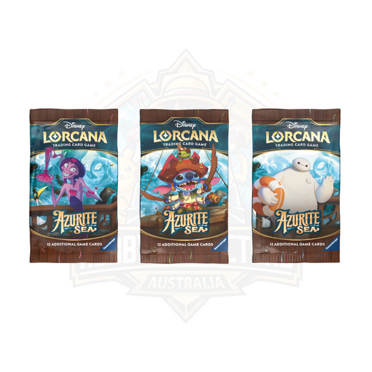 Disney Lorcana S6 Azurite Sea Booster Pack (Assorted)