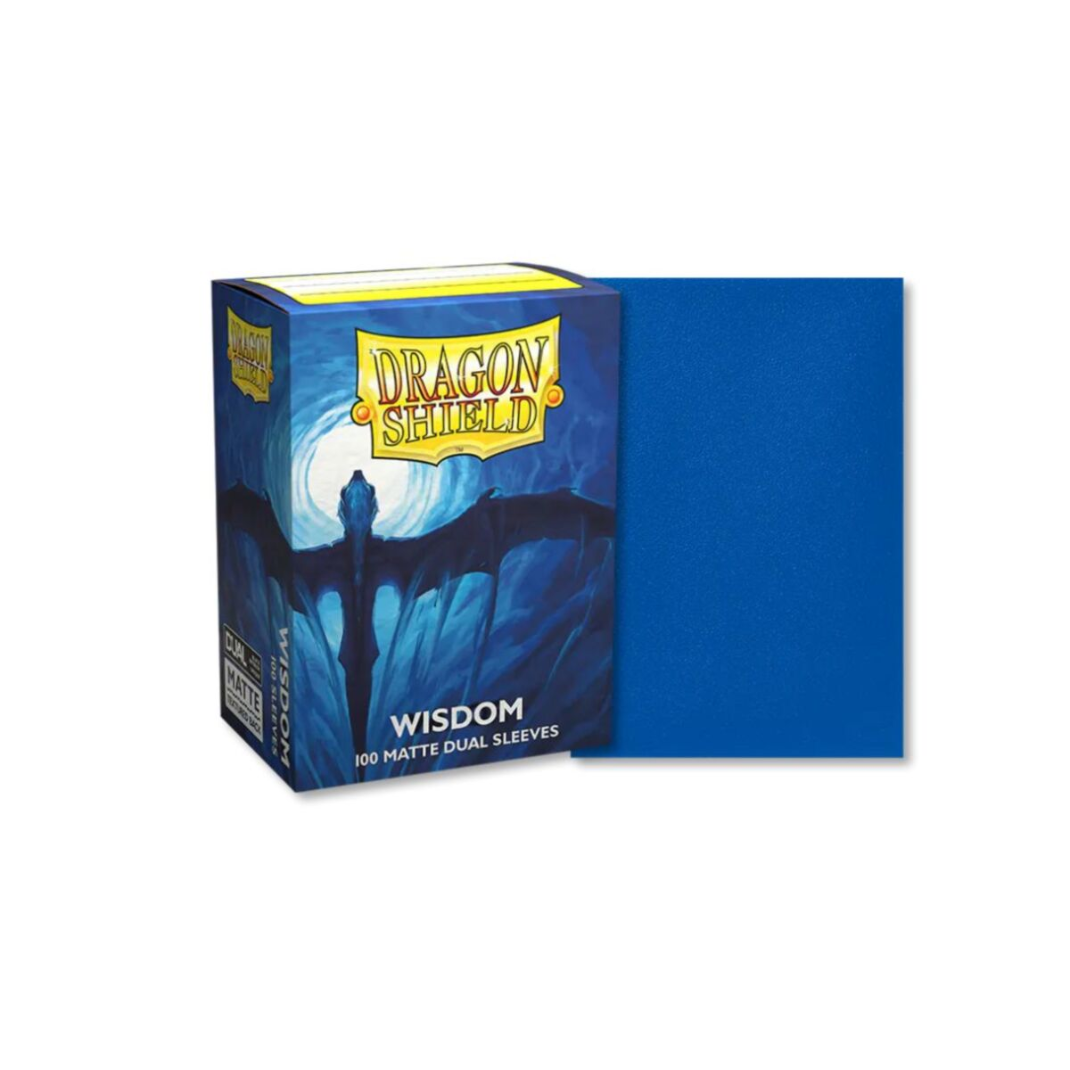 Dragon Shield Matte Dual Sleeves Wisdom Rowanite Creed 100ct standard size 63x88mm black interior PVC-free archival safe - Hobby Collectors Australia