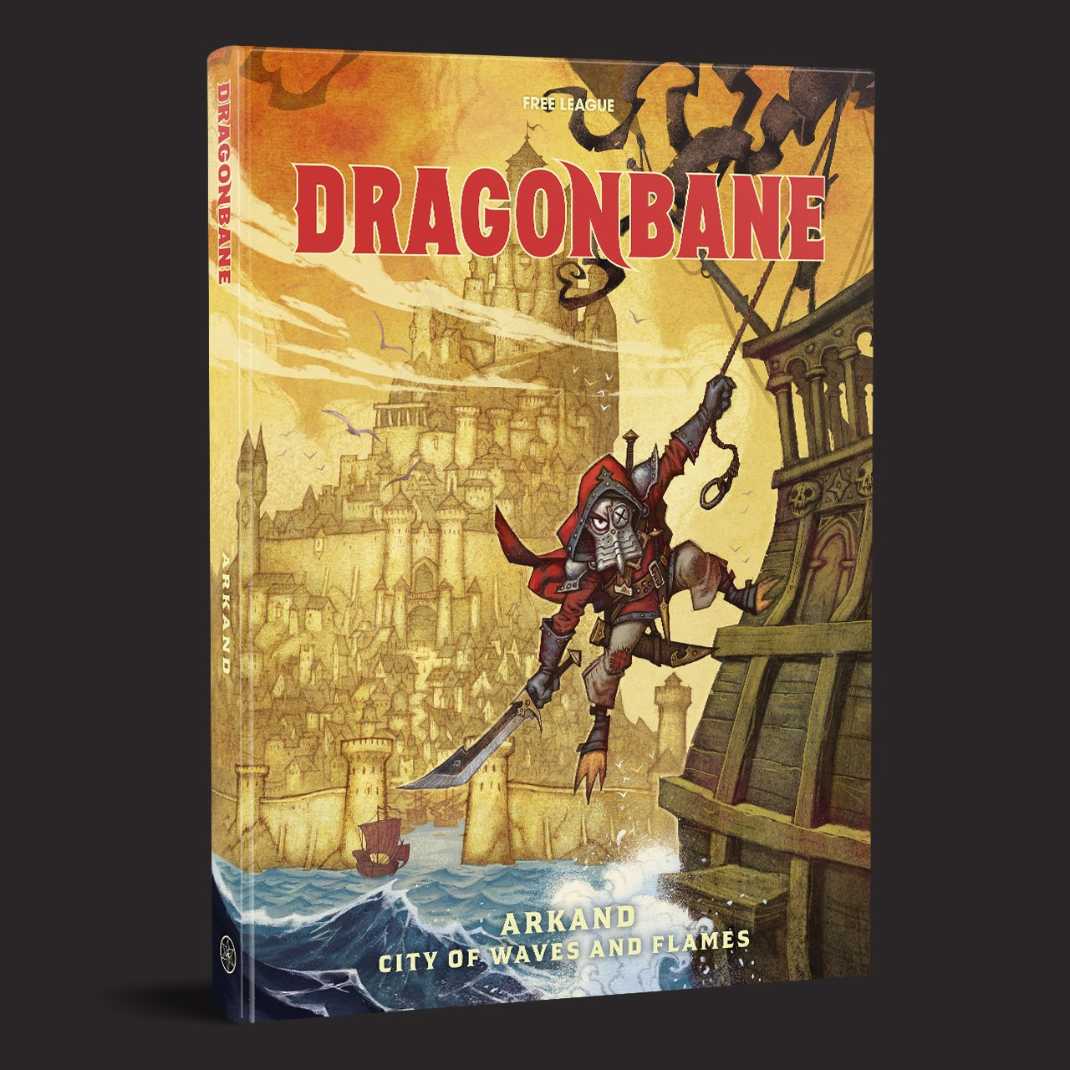 Dragonbane: Arkand – City of Waves and Flames (Standard Edition)