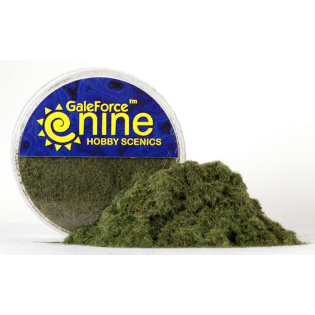 Gale Force Nine Hobby Round Dark Green Static Grass container
