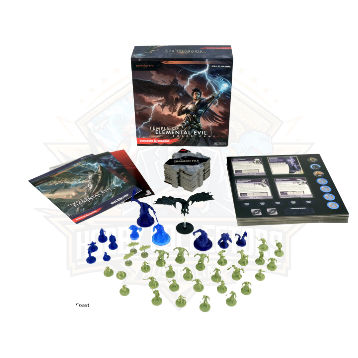 Dungeons &amp; Dragons Temple of Elemental Evil Adventure System Board Game