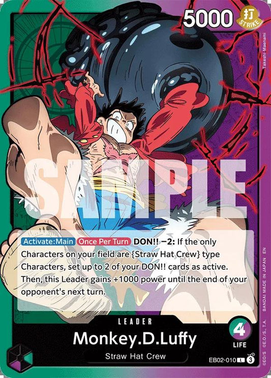 Image of Monkey.D.Luffy Anime 25th Collection EB02-010