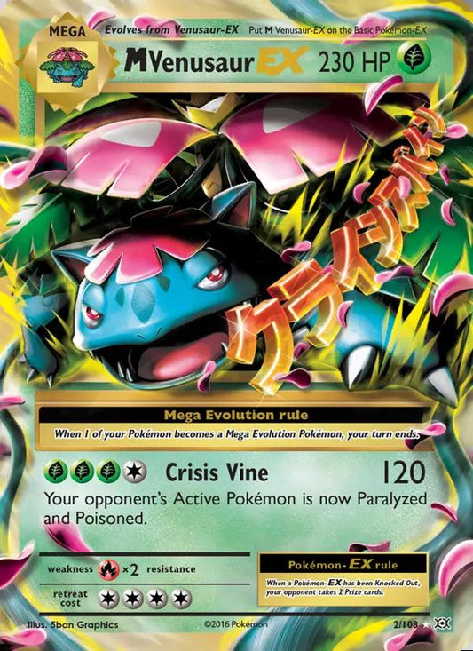 Image of M Venusaur-EX Evolutions (EVO) #2
