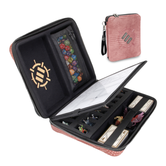 Enhance Tabletop RPG carrying case for Dungeons & Dragons and role-playing games