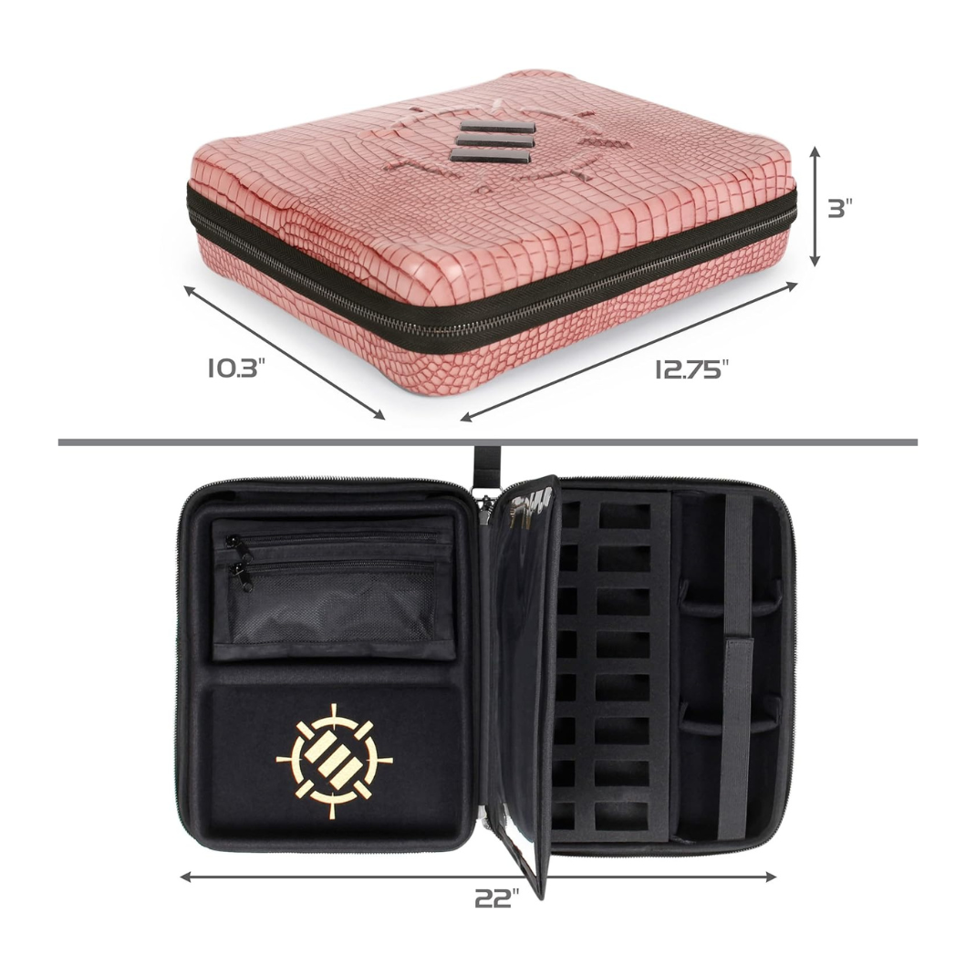 Enhance Tabletop RPG carrying case for Dungeons & Dragons and role-playing games