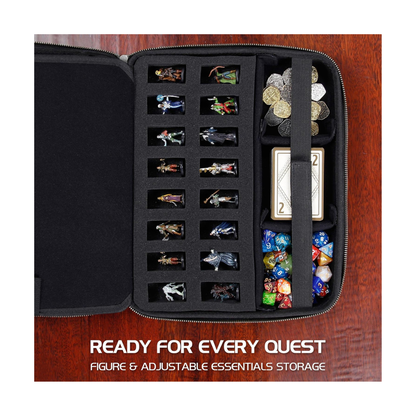 Premium Enhance Tabletop RPG carrying case for Dungeons & Dragons and role-playing games