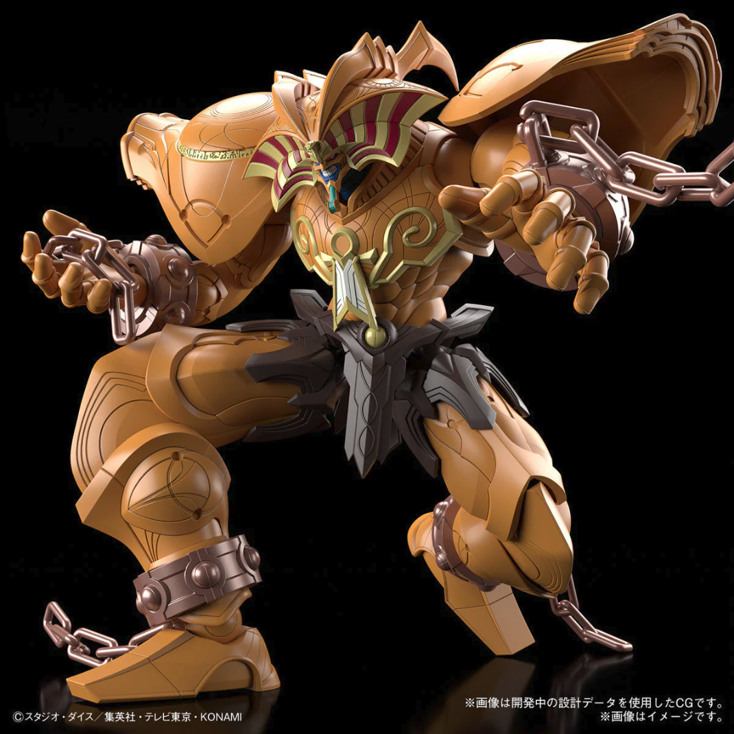 Bandai Figure-rise Standard Amplified The Legendary Exodia Incarnate Yu-Gi-Oh Duel Monsters model kit 210mm individual chain links sealed