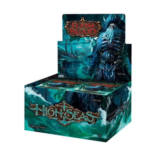 FAB TCG High Seas booster packs with pirate-themed cards

