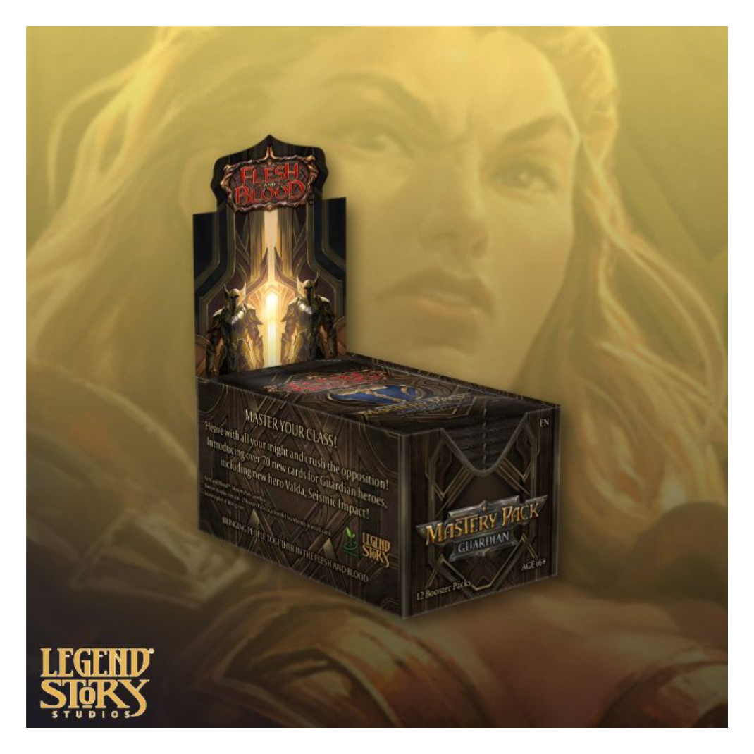 Flesh and Blood Mastery Pack Display Guardian sealed box – Hobby Collectors Australia