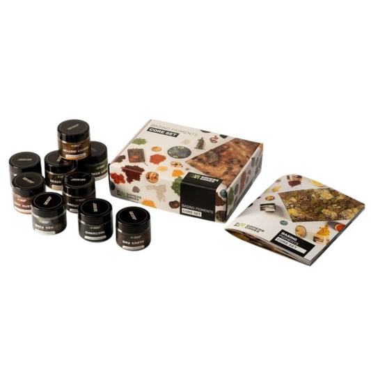 Gamers Grass Basing Pigments Core Set – weathering pigments for miniature basing