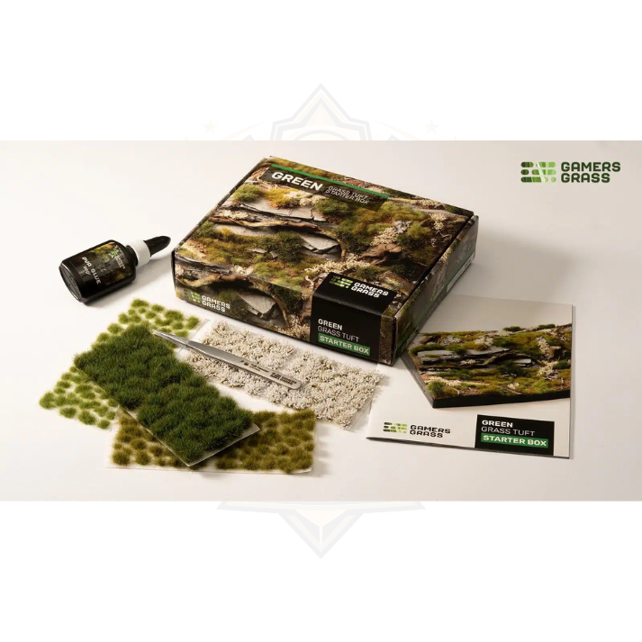 Gamers Grass - Green Grass Tuft Starter Box