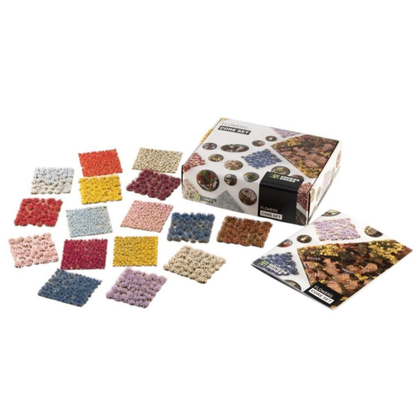 Gamers Grass Flower Core Set – assorted colourful flower tufts for miniature basing