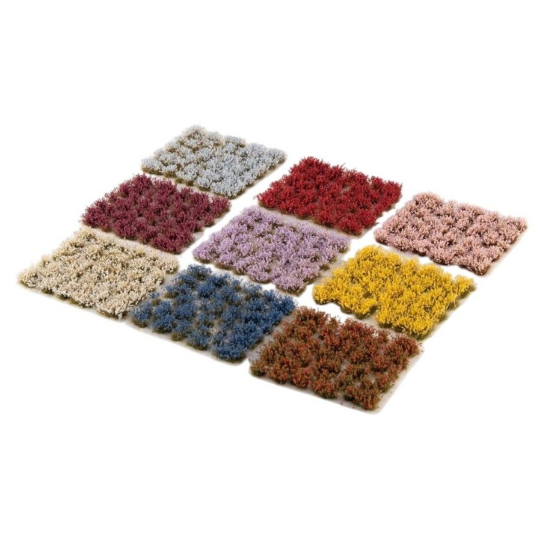 Gamers Grass Flower Core Set – assorted colourful flower tufts for miniature basing