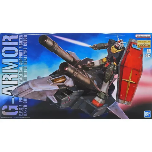 Bandai MG G Armor Real Type Color Ver model kit box art