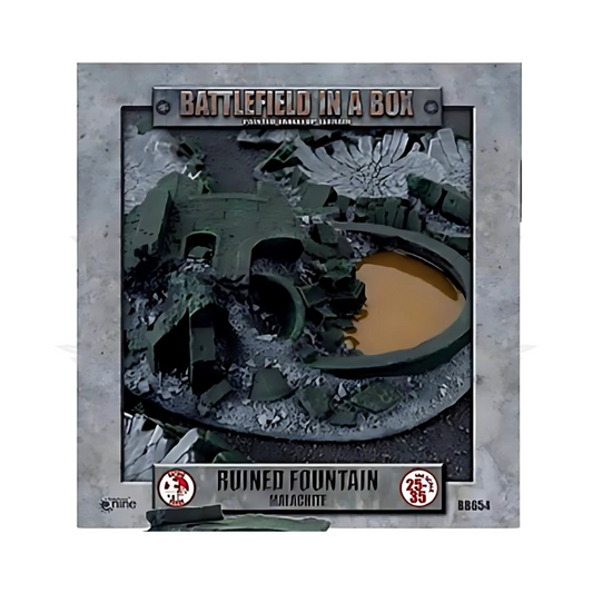 Battlefield in a Box: Gothic Battlefields: Ruined Fountain - Malachite (x1)