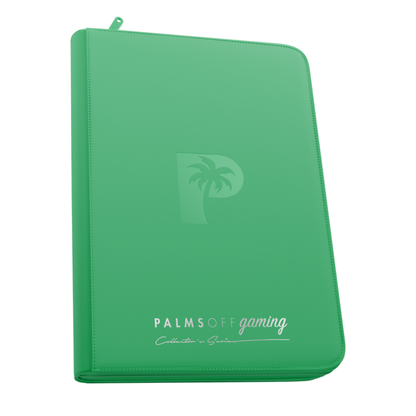 Palms Off Gaming Collector's Series 9-Pocket Top Loader Zip Binder (Black, Blue, Pink, Purple, Red, Turquoise, Yellow, Green)