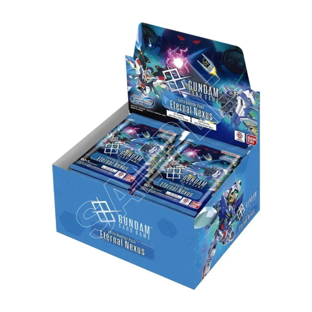 Gundam Card Game Extra Booster Display Eternal Nexus EB01 SD Gundam G Generation Eternal collaboration 24 packs 12 cards sealed English
