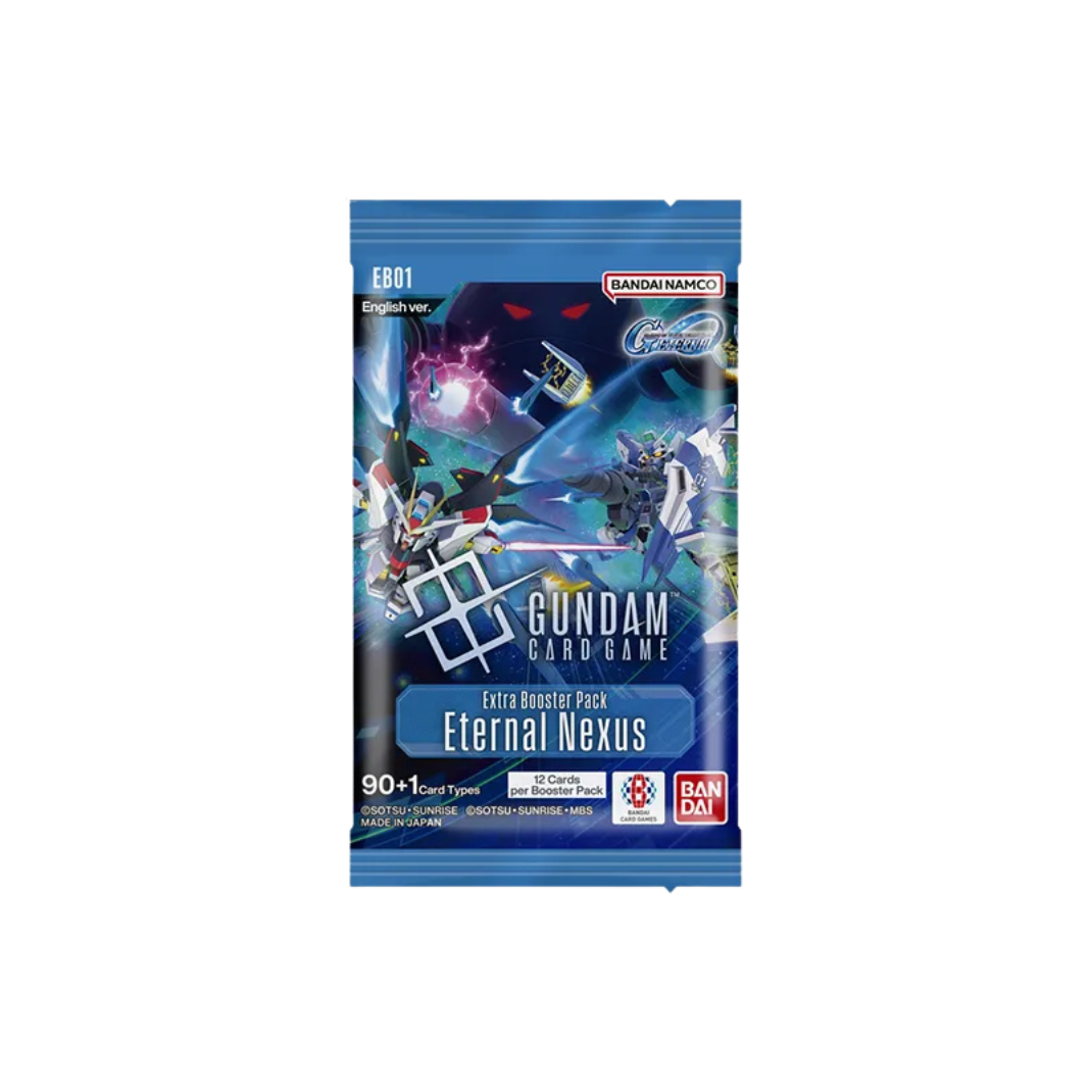 Gundam Card Game Extra Booster Display Eternal Nexus EB01 SD Gundam G Generation Eternal collaboration 24 packs 12 cards sealed English