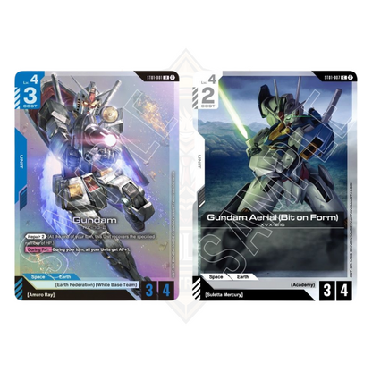 Gundam Card Game: Starter Deck Display – Heroic Beginnings [ST01]