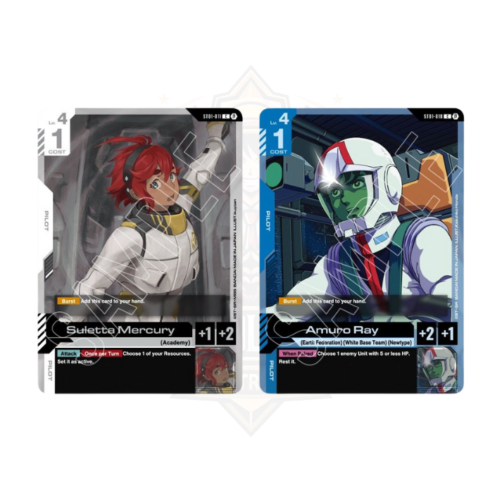 Gundam Card Game: Starter Deck Display – Heroic Beginnings [ST01]