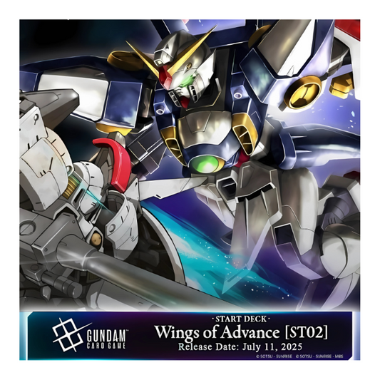 Gundam Card Game: Starter Deck Display – Wings of Advance [ST02]