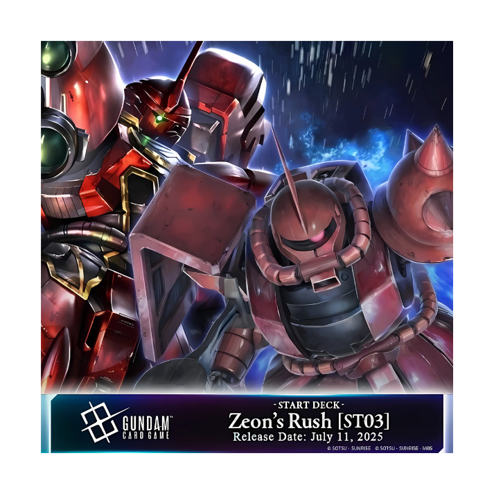 Gundam Card Game: Starter Deck Display – Zeon's Rush [ST03]