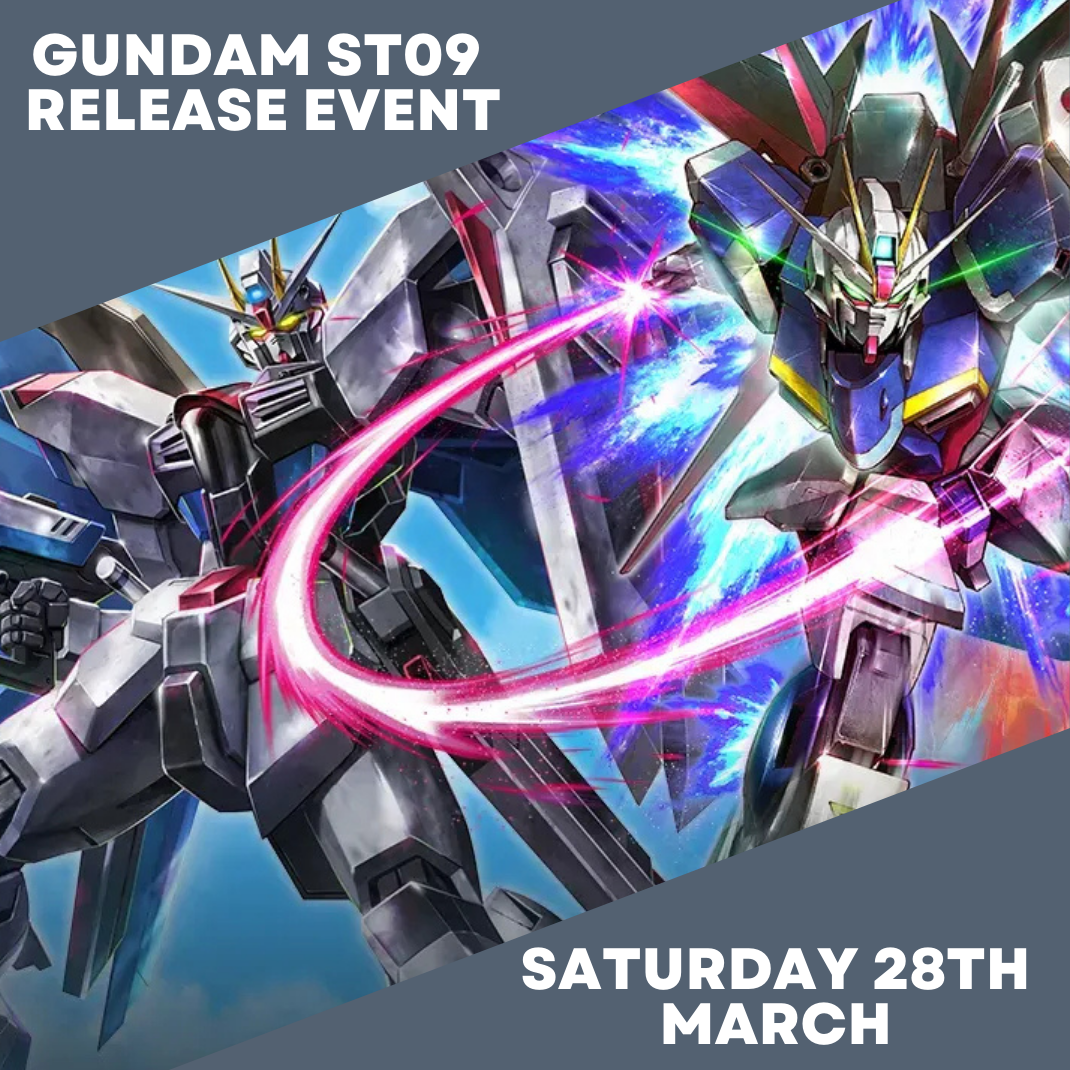 Gundam Card Game Destiny Ignition ST09 Release Event Hobby Collectors Australia tournament
