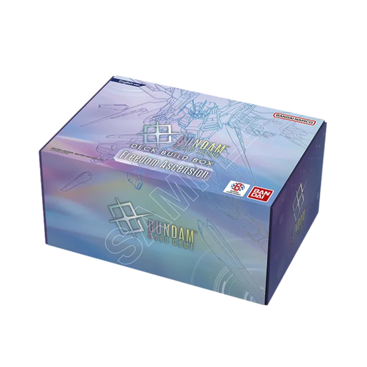 Gundam Card Game Deck Build Box Freedom Ascension SC01 packaging