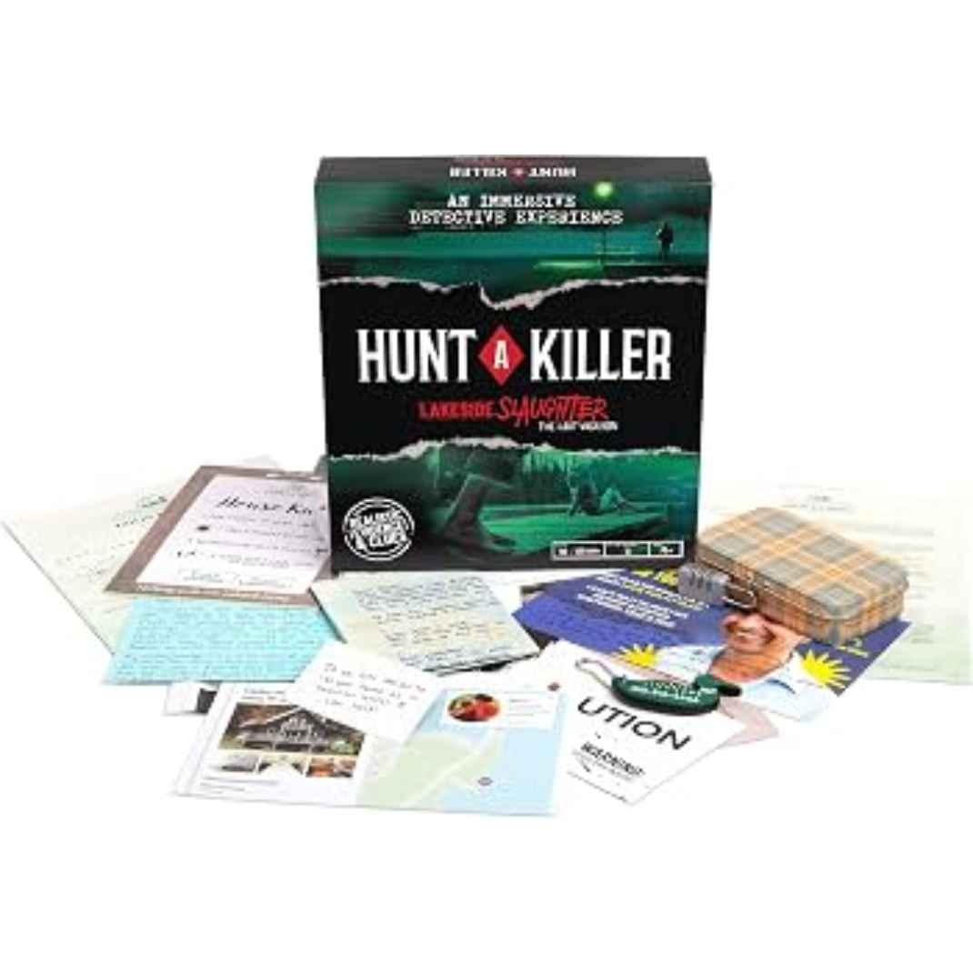 Hunt A Killer Lakeside Slaughter The Last Vacation box packaging