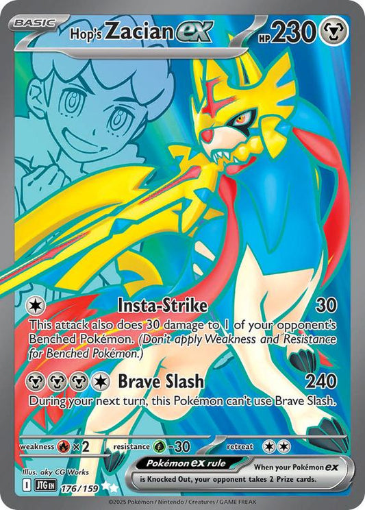 Image of Hops Zacian ex Journey Together (JTG) #176