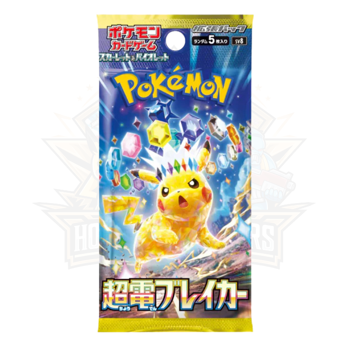 Japanese Pokemon TCG Scarlet & Violet – SV8 Super Electric Breaker Booster Pack