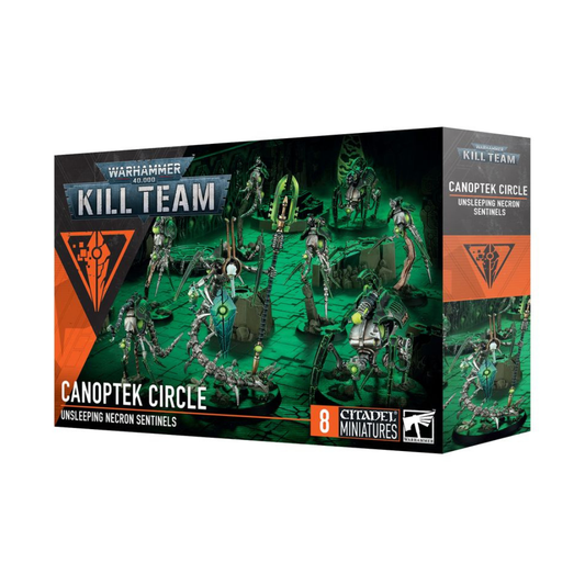 Kill Team Canoptek Circle kit – Necron Geomancer, Tomb Crawlers and Macrocyte Warriors models