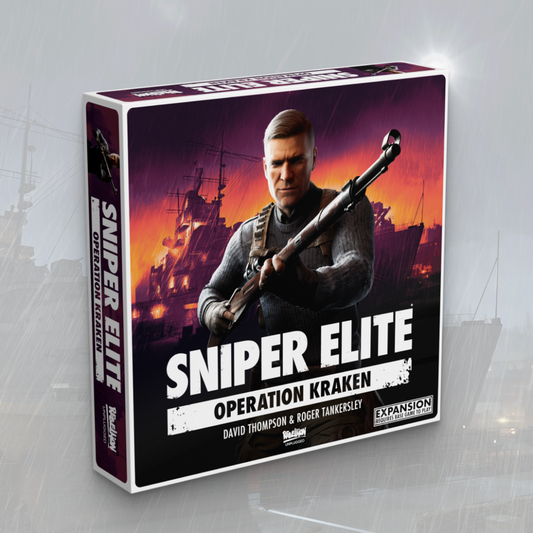 Sniper Elite Operation Kraken expansion box art