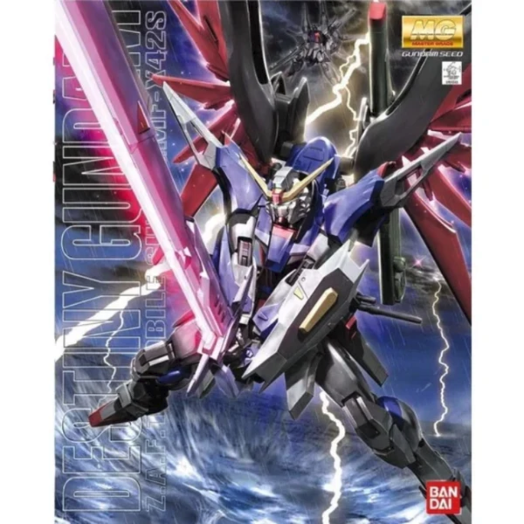 Bandai MG 1/100 Destiny Gundam model kit box art